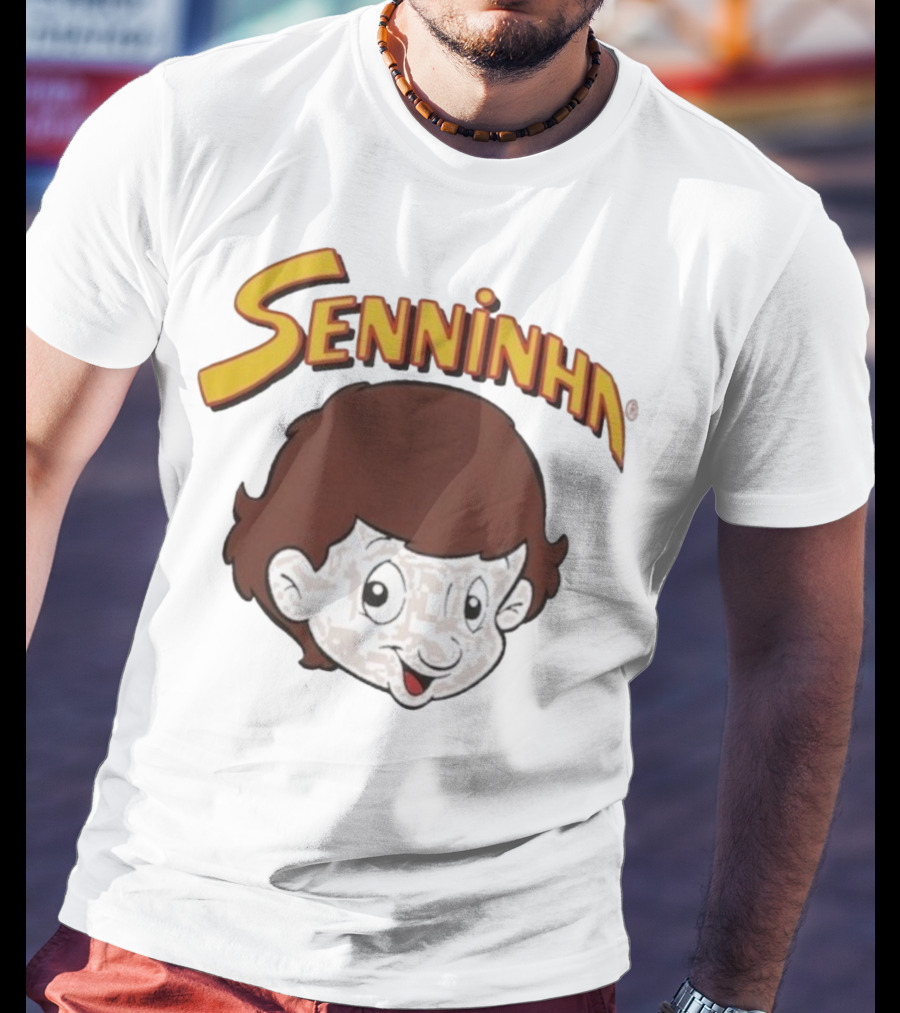 Senninha Ayrton Senna Character Merchandising T-Shirt