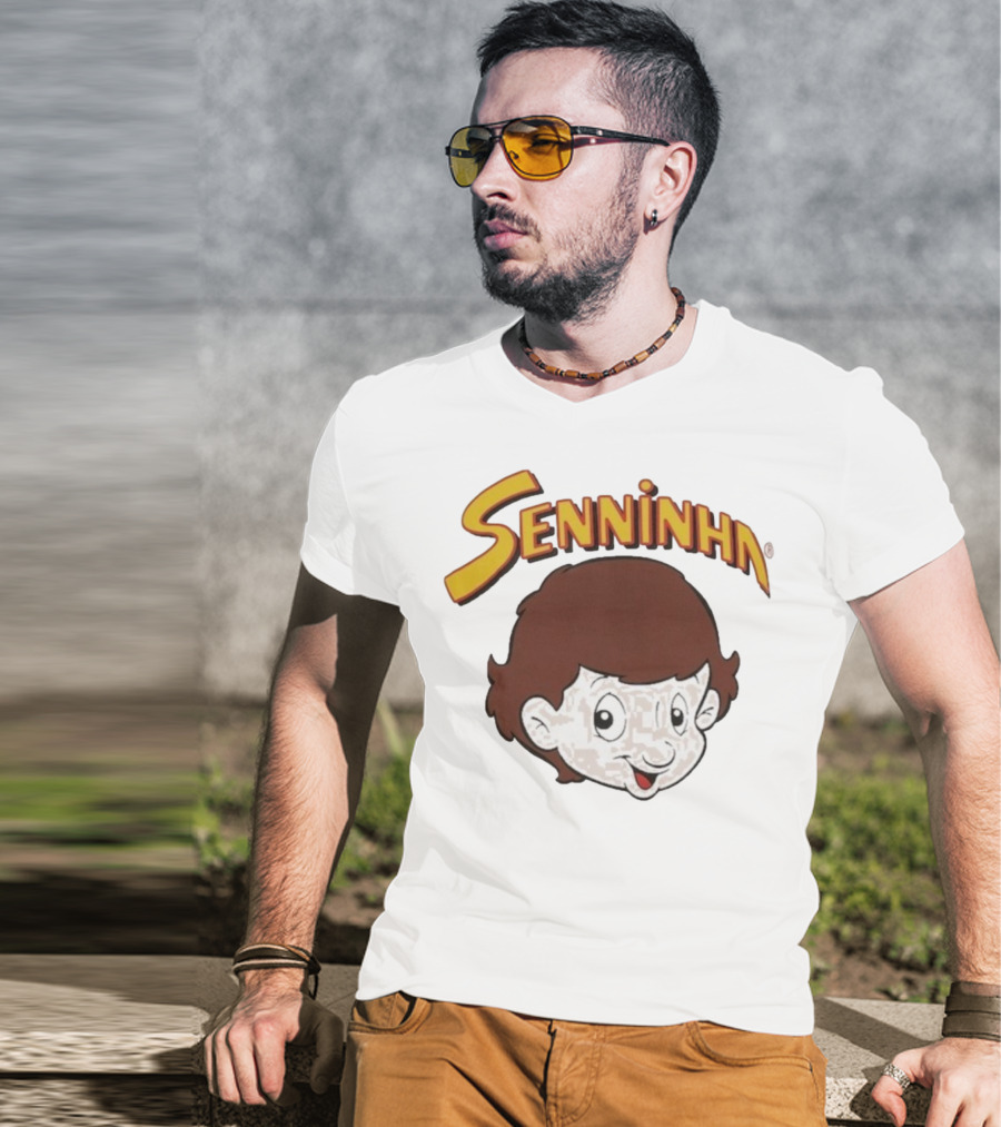 Senninha Ayrton Senna Character Merchandising T-Shirt