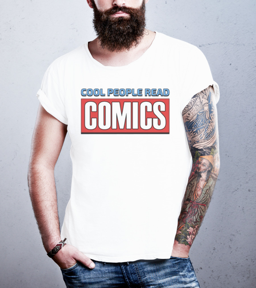 COOL PEOPLE READ COMICS T-Shirt