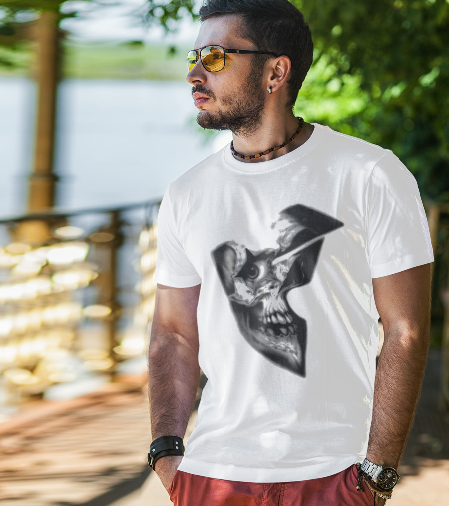 Famous Stars And Straps Skull Boh Iconic Symbol T-Shirt