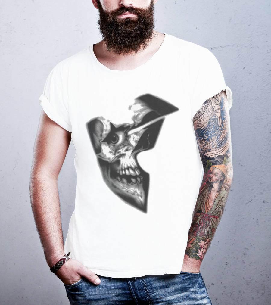 Famous Stars And Straps Skull Boh Iconic Symbol T-Shirt