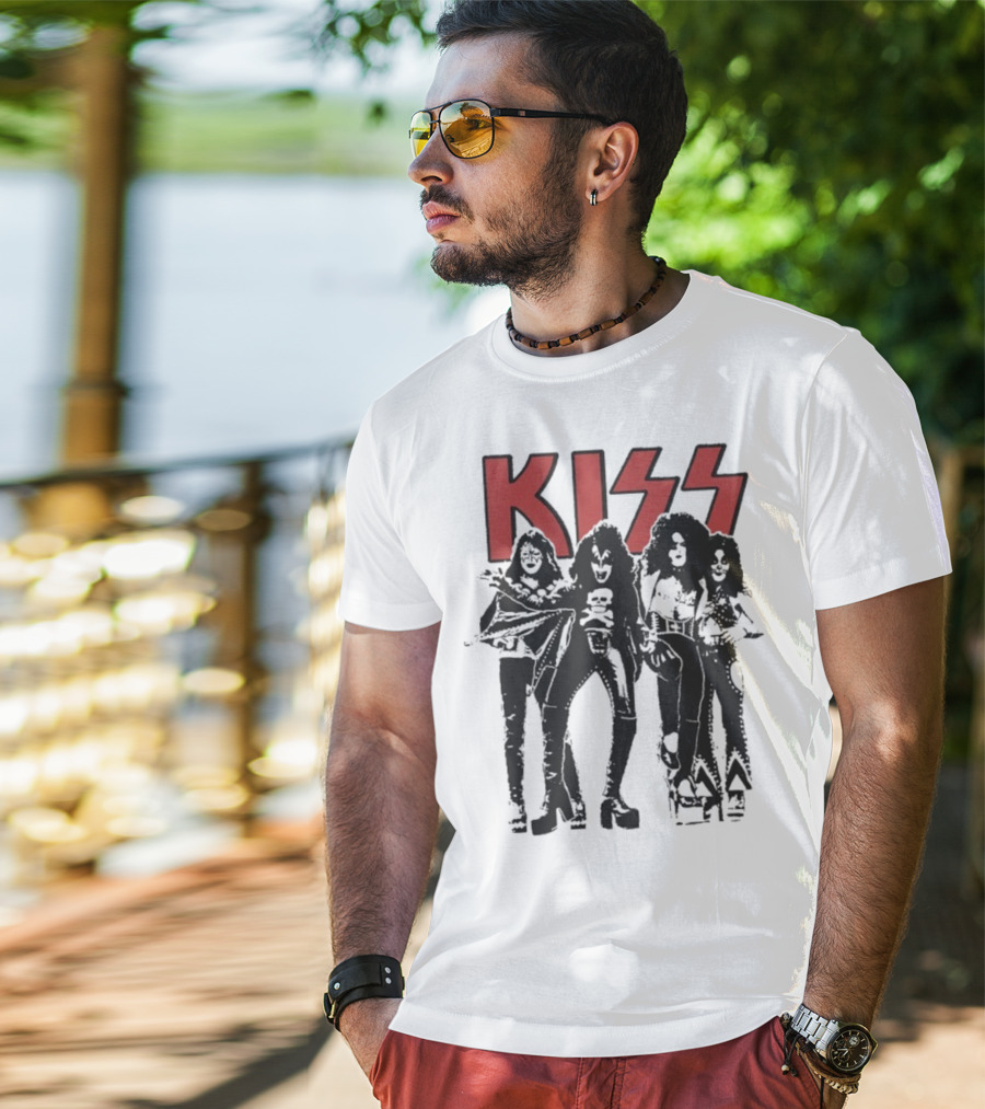 Kiss Band You Wanted The Best 1973-2023 Anniversary Classic Members T-Shirt