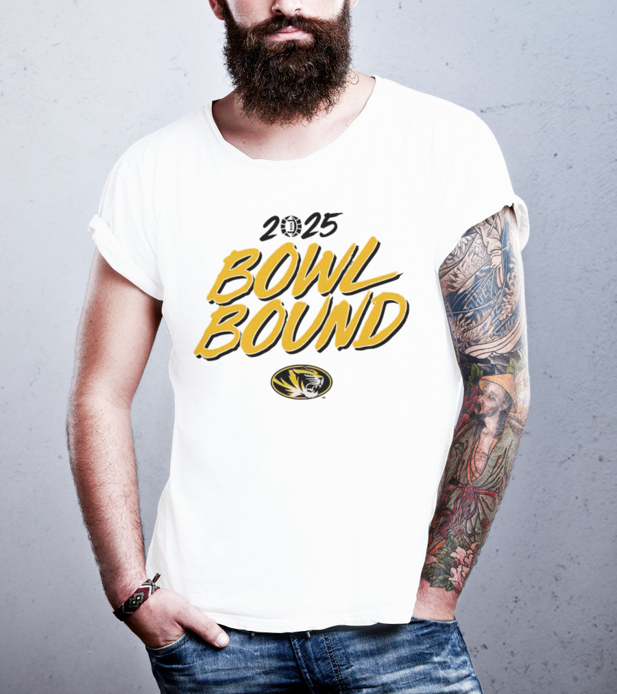 Missouri Tigers 2025 Bowl Bound T-Shirt