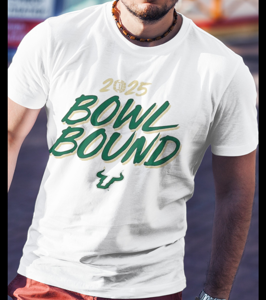 2025 Bowl Bound South Florida Bulls T-Shirt