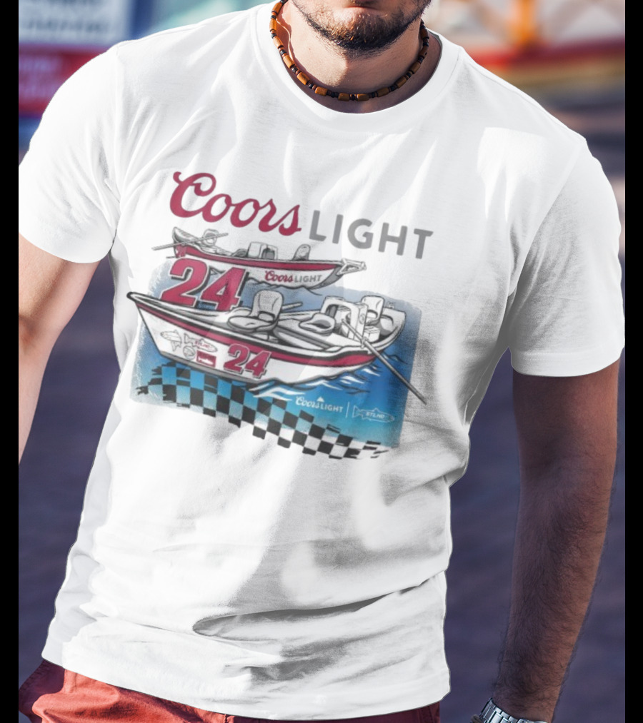 Coors Light STLHD 24 Racing Boat Collaboration T-Shirt