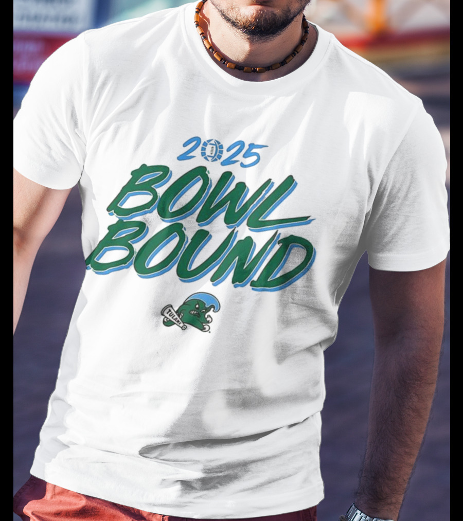 2025 Tulane Green Wave Bowl Bound T-Shirt