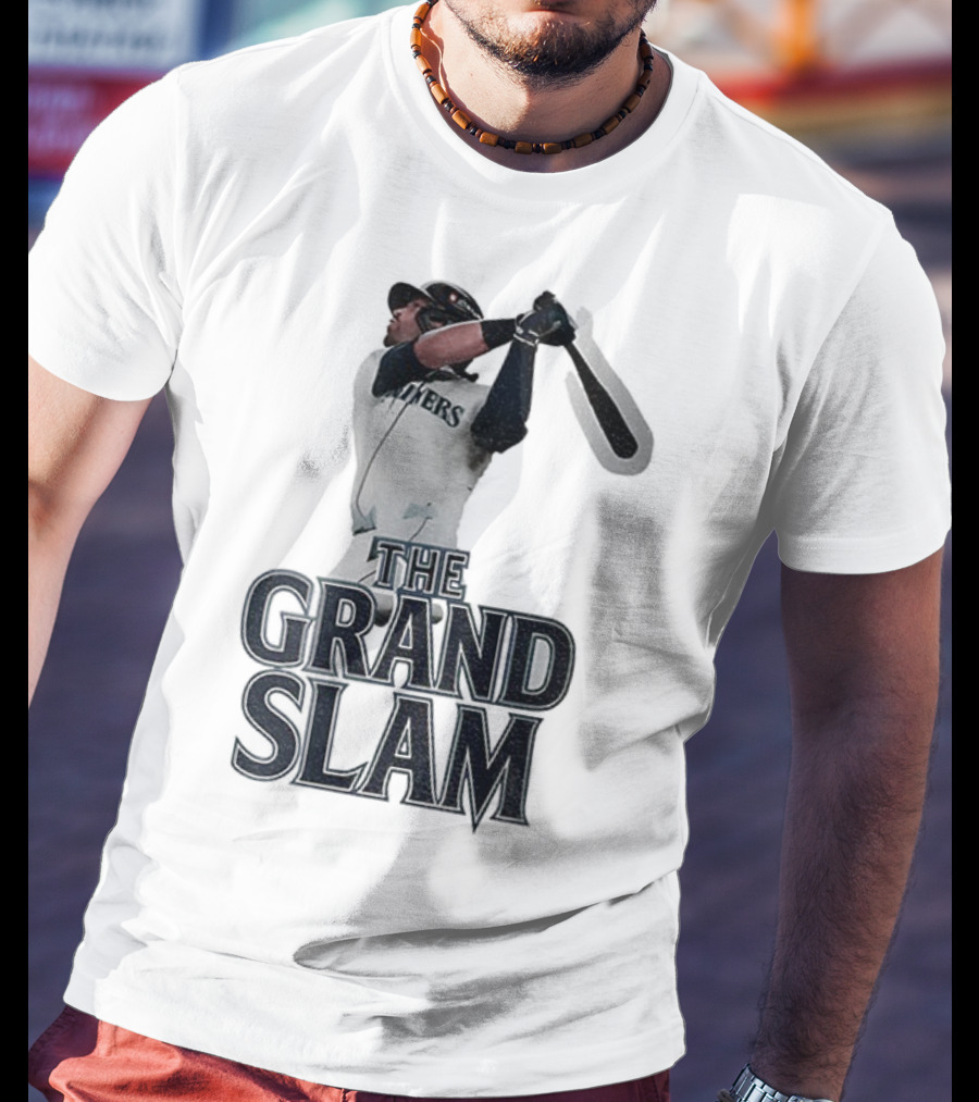 Eugenio Suárez Seattle Mariners The Grand Slam MLB Baseball T-Shirt