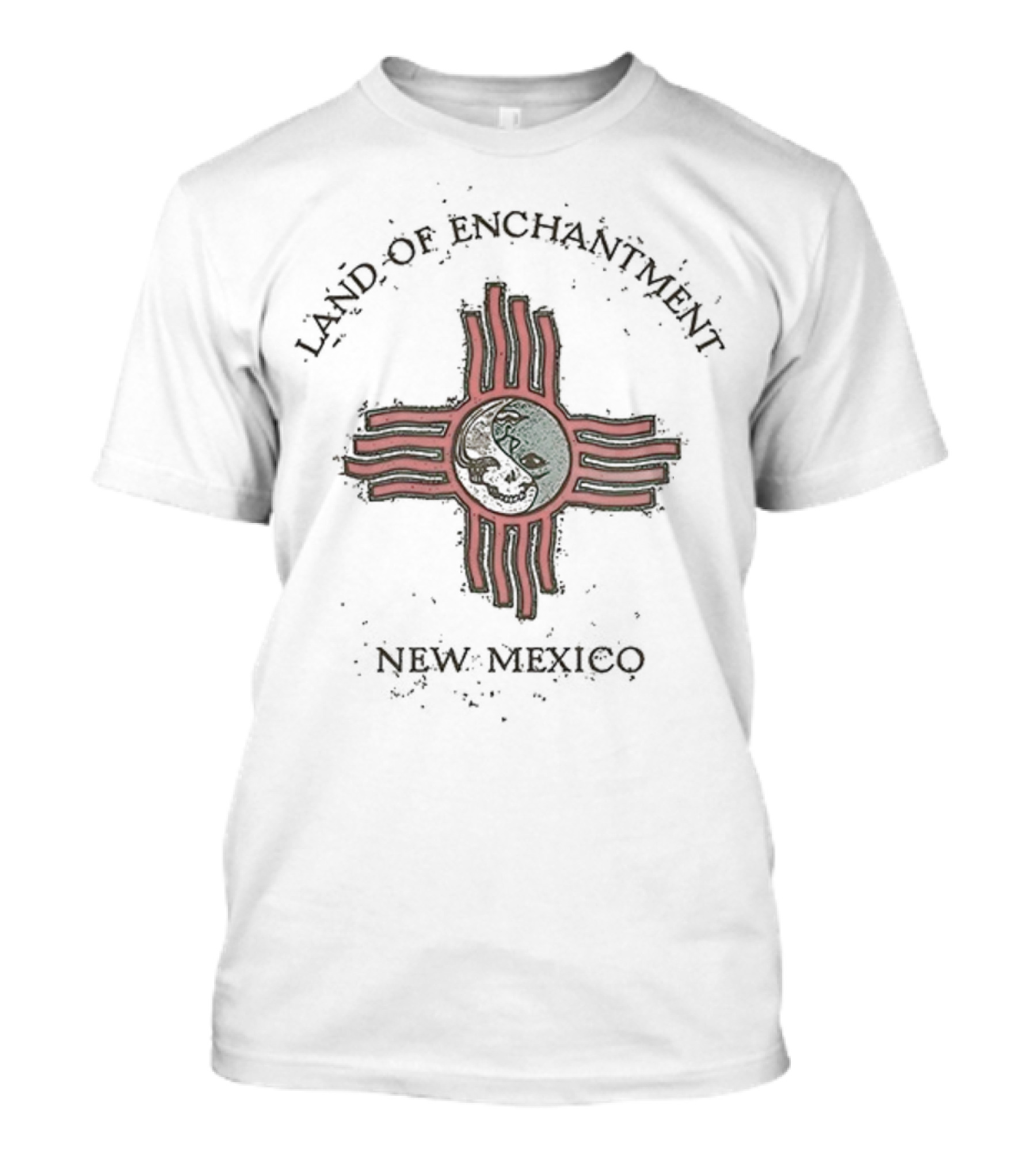 Grateful Dead Land Of Enchantment New Mexico United States Of Dead Zia Symbol T-Shirt