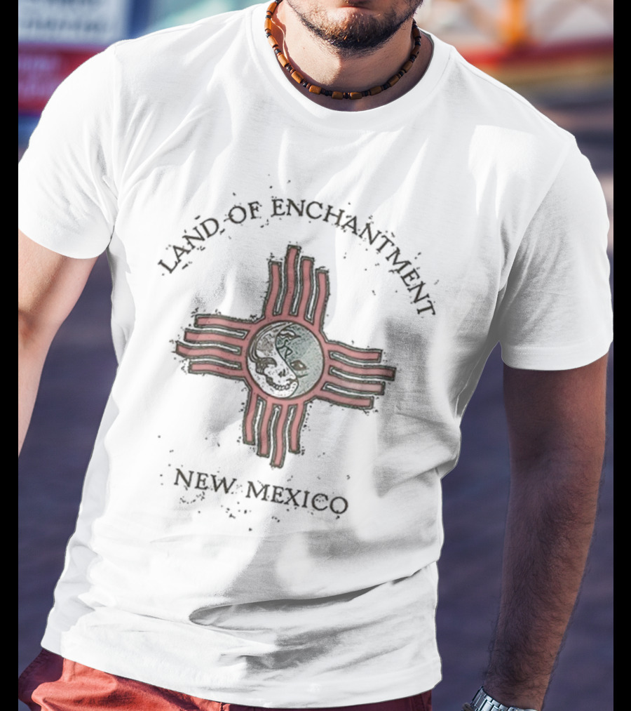 Grateful Dead Land Of Enchantment New Mexico United States Of Dead Zia Symbol T-Shirt