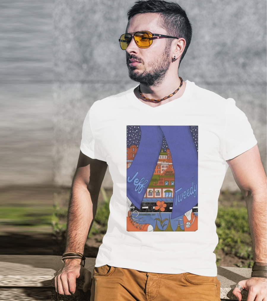 Jeff Tweedy October 20 2025 Union Transfer Retro Concert Design T-Shirt