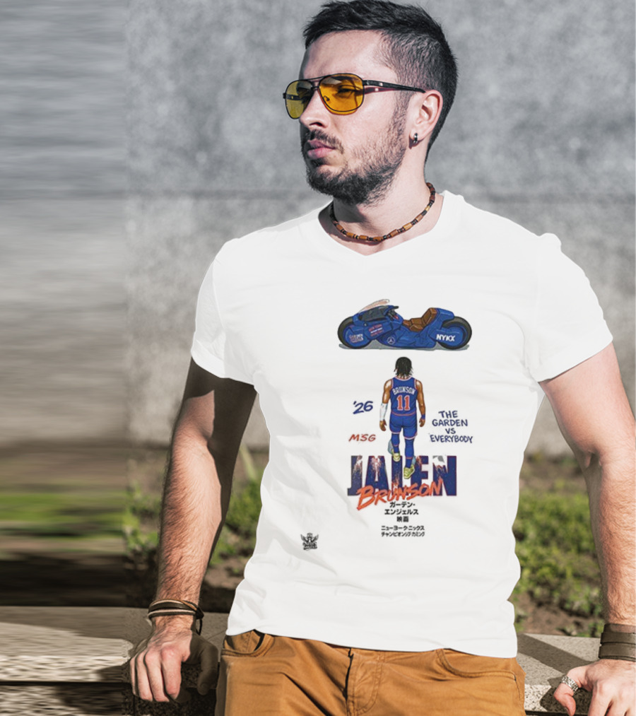New York Knicks Jalen Brunson NYKX The Garden Vs Everybody T-Shirt