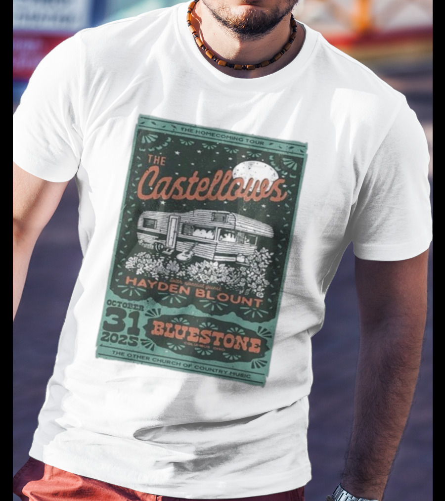 The Castellows Homecoming Tour Hayden Blount Bluestone Columbus October 31 2025 T-Shirt