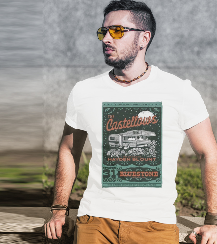 The Castellows Homecoming Tour Hayden Blount Bluestone Columbus October 31 2025 T-Shirt
