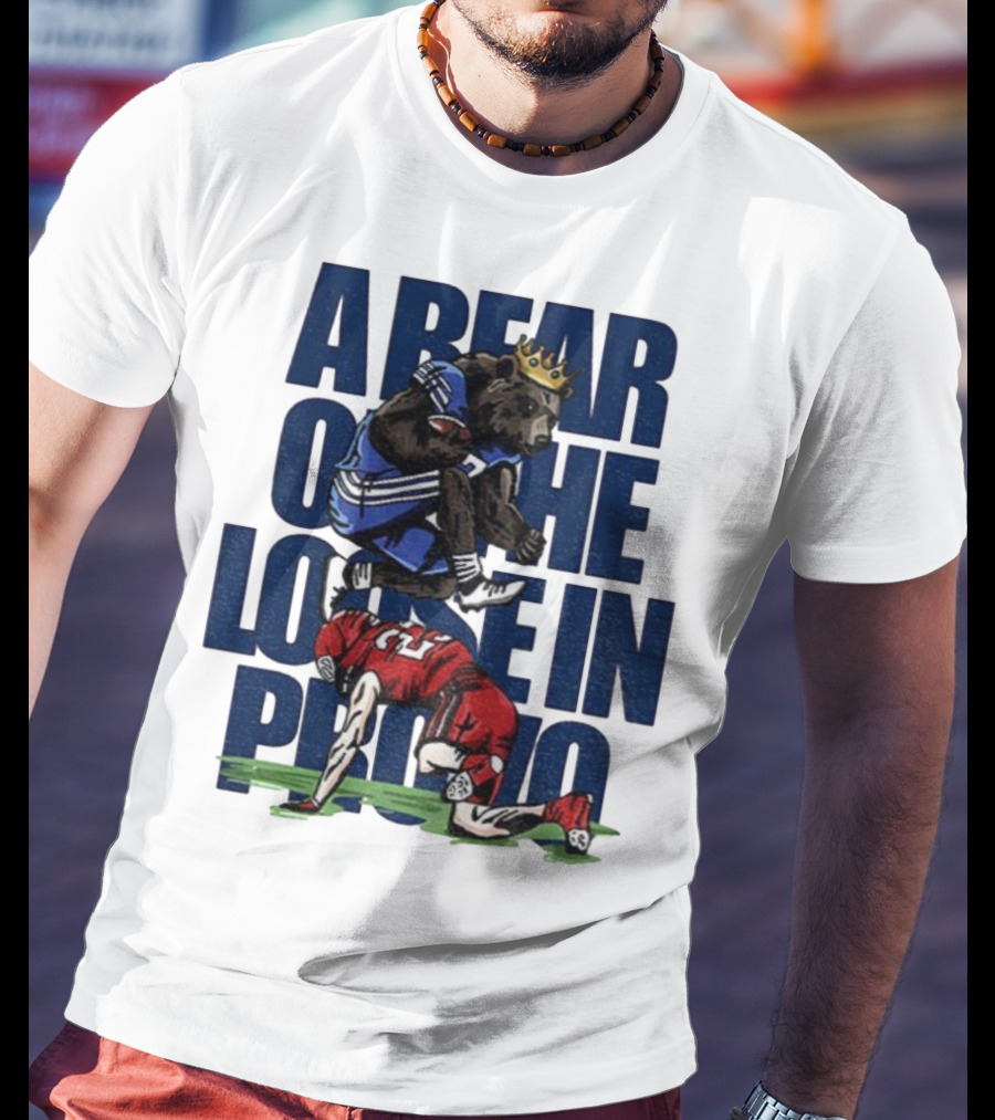 A Bear On The Loose In Provo Jump Over Kansas City Chief T-Shirt