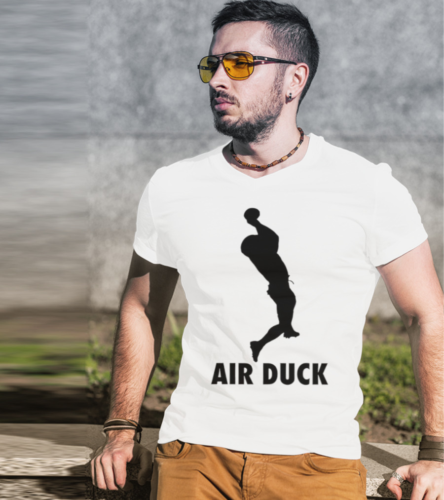 Air Duck Dunk Silhouette Jordan Parody T-Shirt