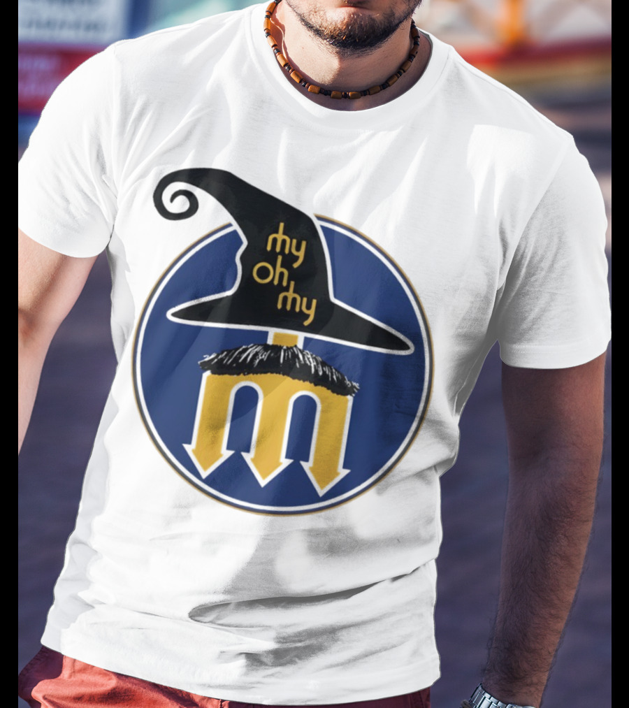 Seattle Mariners Cal Raleigh My Oh My Trident 2025 MLB MVP Magic T-Shirt