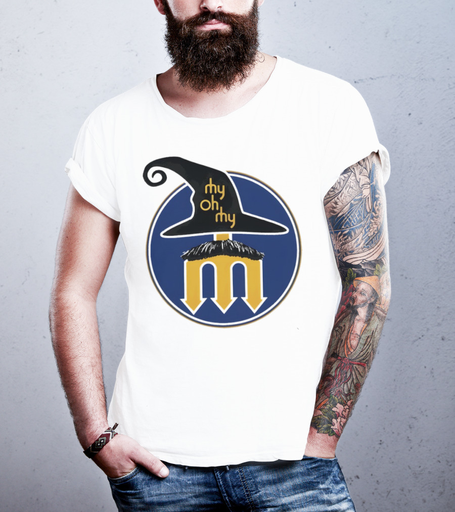 Seattle Mariners Cal Raleigh My Oh My Trident 2025 MLB MVP Magic T-Shirt