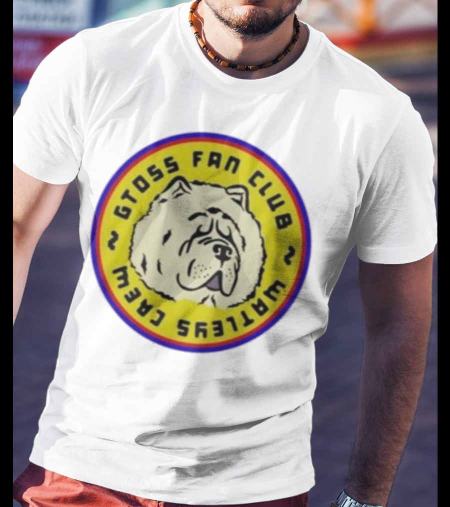 GToss Fan Club Watleys Crew Dog Emblem T-Shirt