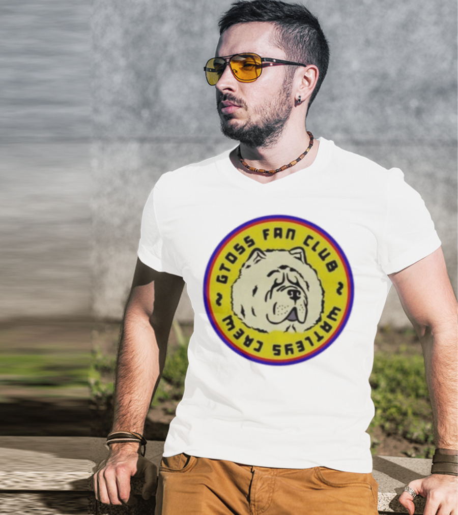 GToss Fan Club Watleys Crew Dog Emblem T-Shirt