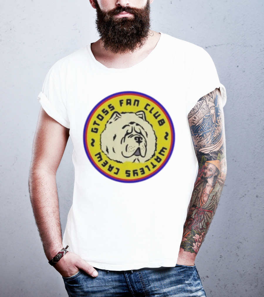 GToss Fan Club Watleys Crew Dog Emblem T-Shirt