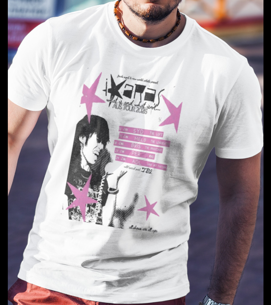 Ixara AUS Tour 2026 June Dates SYD MELB BRIS PER ADL T-Shirt