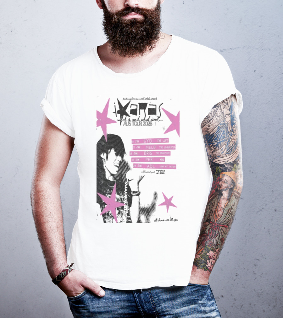 Ixara AUS Tour 2026 June Dates SYD MELB BRIS PER ADL T-Shirt