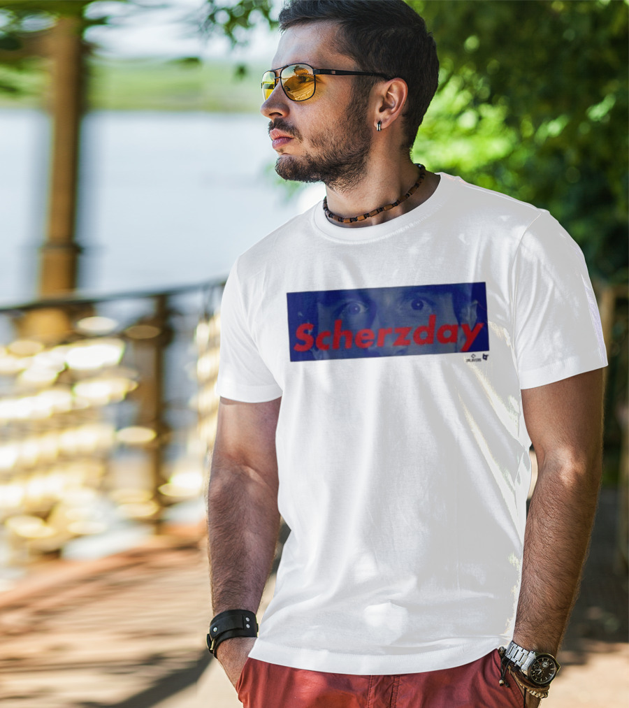 Max Scherzer Scherzday Eyes Toronto Blue Jays T-Shirt