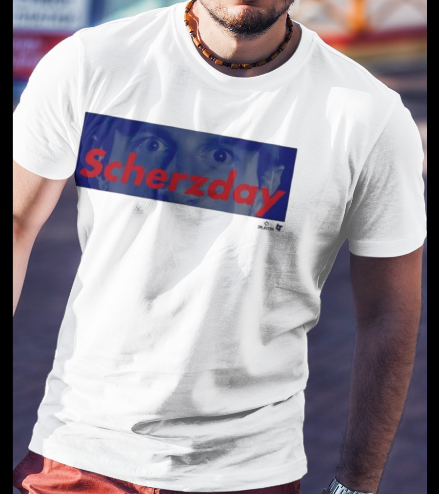 Max Scherzer Scherzday Eyes Toronto Blue Jays T-Shirt