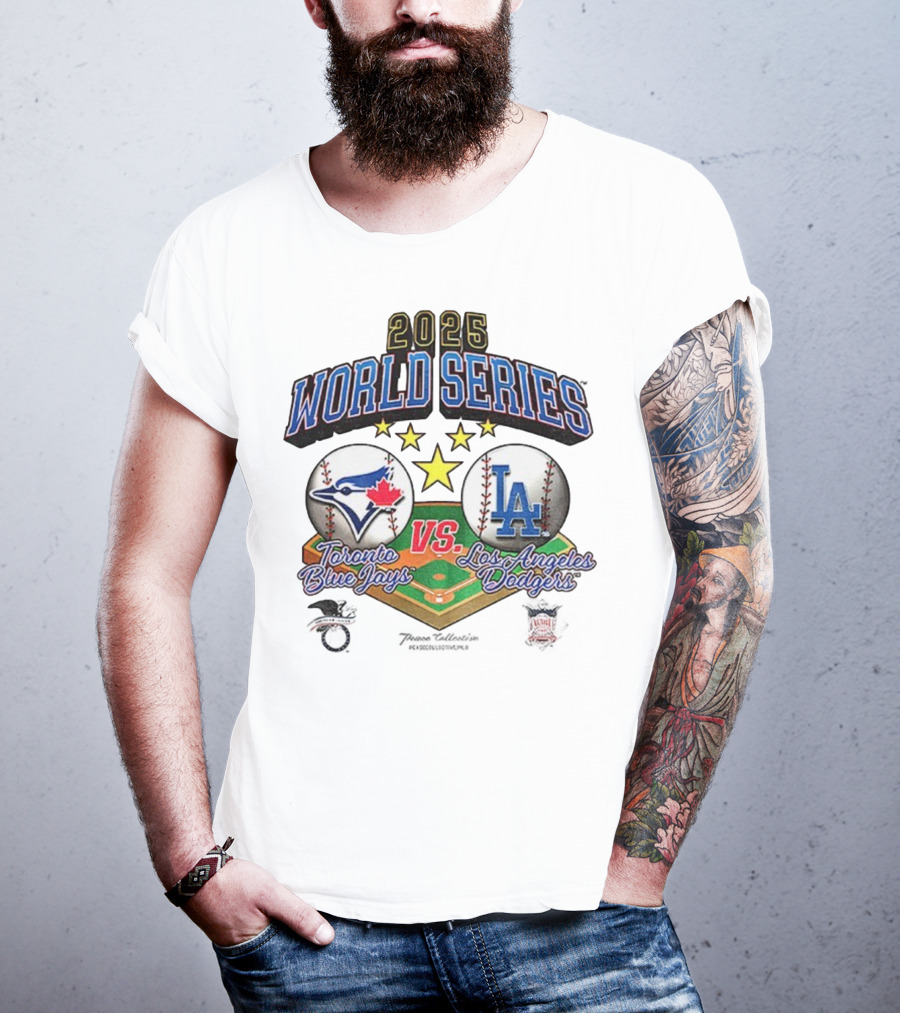 2025 World Series Toronto Blue Jays Vs Los Angeles Dodgers T-Shirt