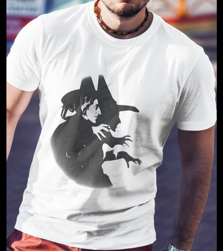 Wicked Witch Of The West Silhouette Halloween Oz Wizard T-Shirt