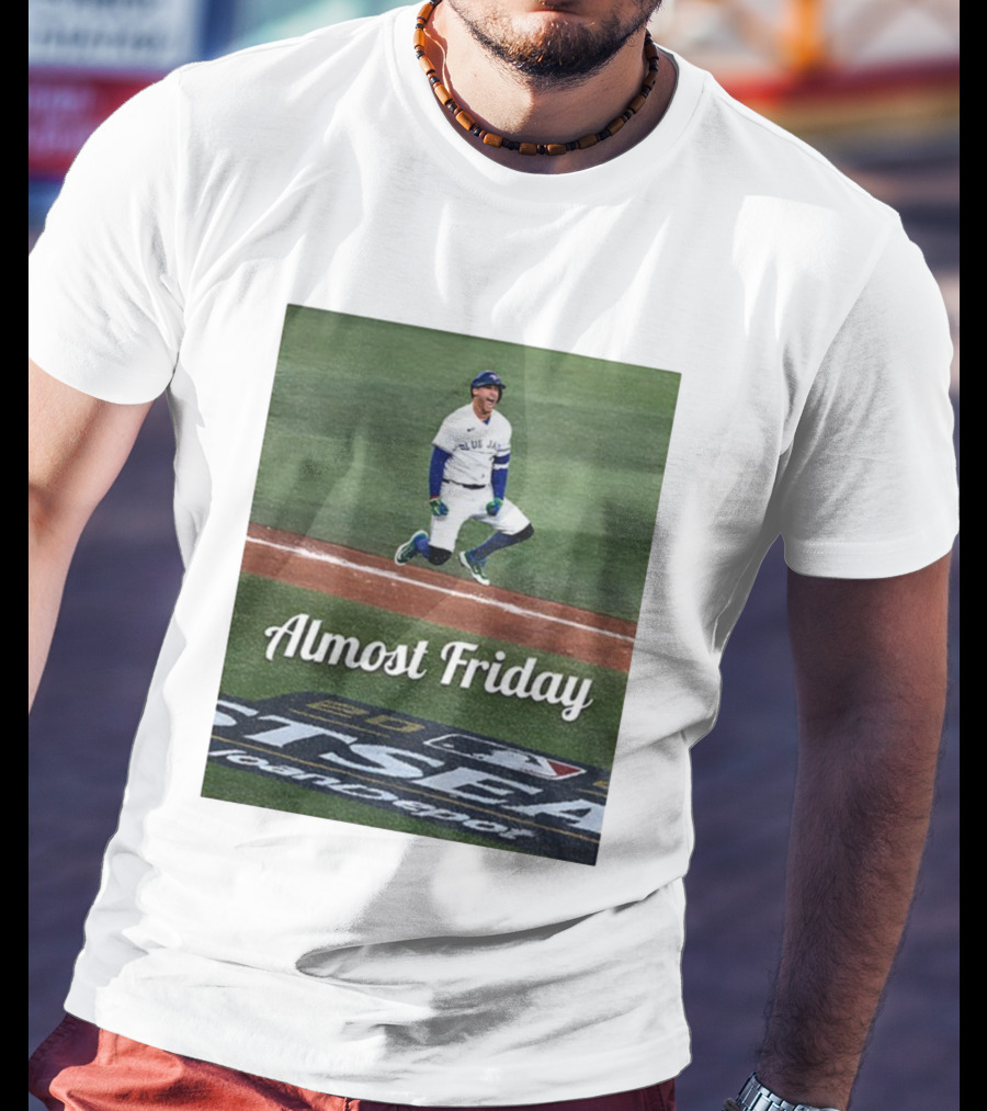 Almost Friday George Springer Jump Toronto Blue Jays Baseball Playoffs T-Shirt
