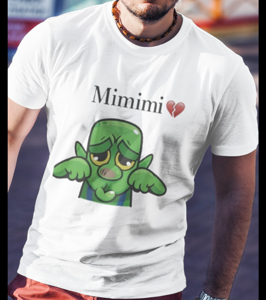 Mimimi Heartbroken Goblin Clash Royale Emojis T-Shirt