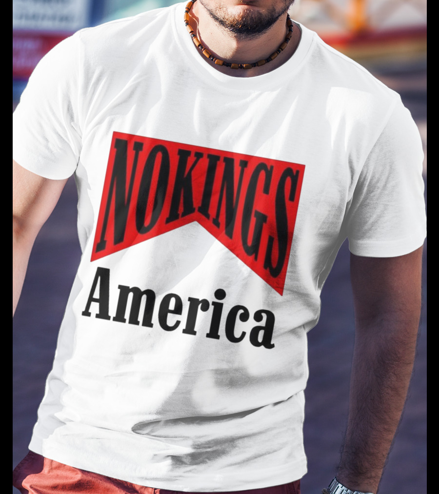 NOKINGS America Medicine Packaging Sarcastic Fashion T-Shirt