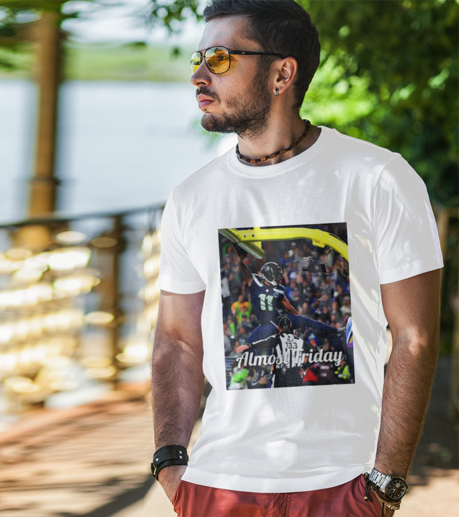 Shaquem Griffin Seattle Seahawks Linebacker NFL Football Almost Friday Game Day Celebrations T-Shirt