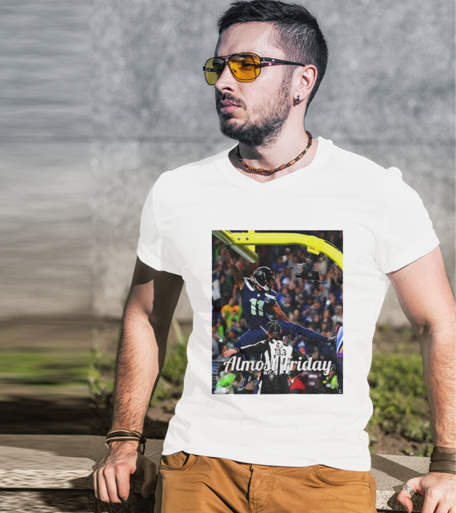 Shaquem Griffin Seattle Seahawks Linebacker NFL Football Almost Friday Game Day Celebrations T-Shirt