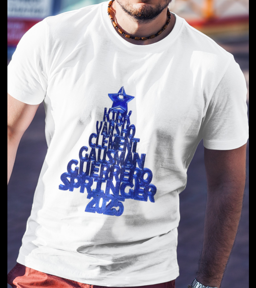 5th Inning World Series Freddie Freeman Kirk Mano Clement Gausman Guerrero Springer 2023 T-Shirt