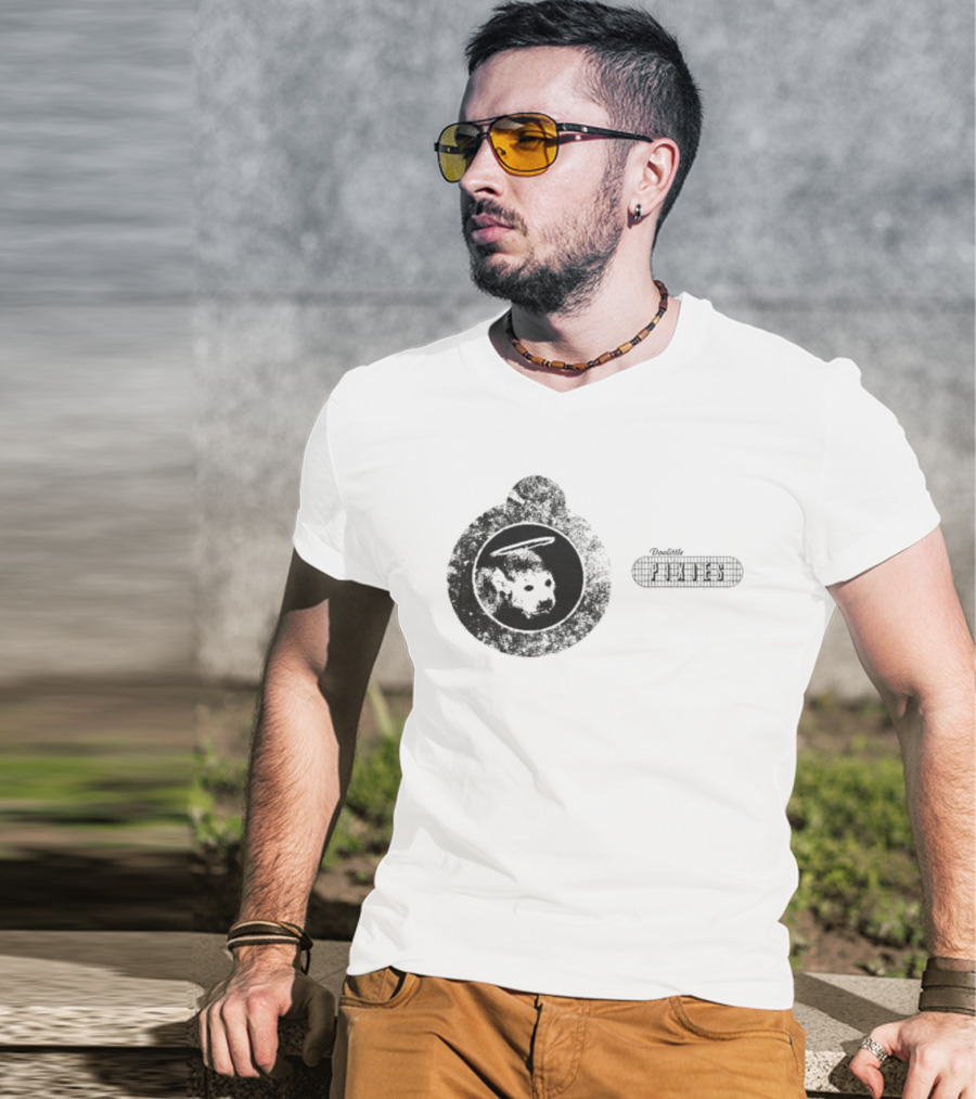 Pixies Doolittle Album Cover Monkey Circle Design T-Shirt