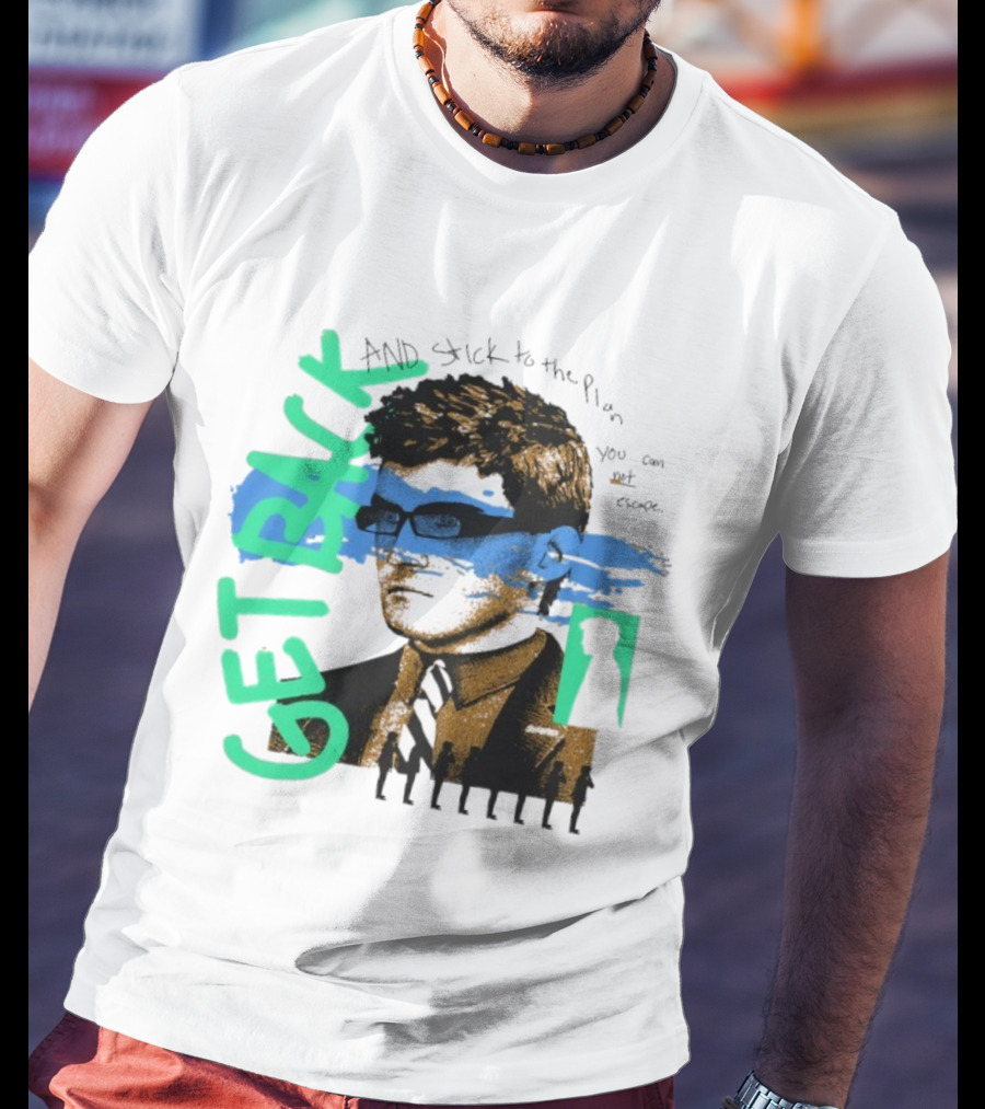 Skibidi Toilet Get Back Secret Agent Stick To The Plan T-Shirt