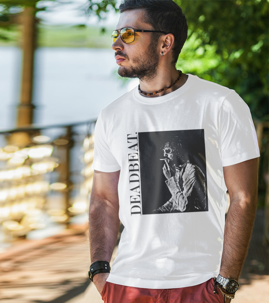 Tame Impala Deadbeat Cigarettes Sunglasses Retro Portrait T-Shirt