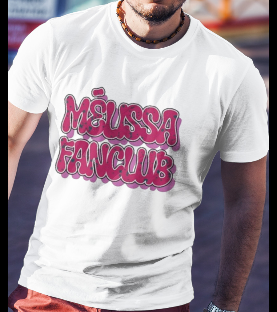 Melissa Fanclub Star Academy Plum Bubble Letters T-Shirt