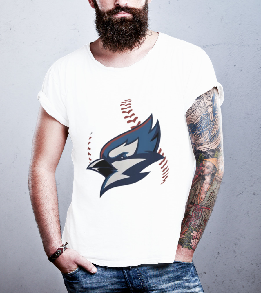 Toronto Blue Jays 2025 World Series Baseball Blue Jay Head T-Shirt