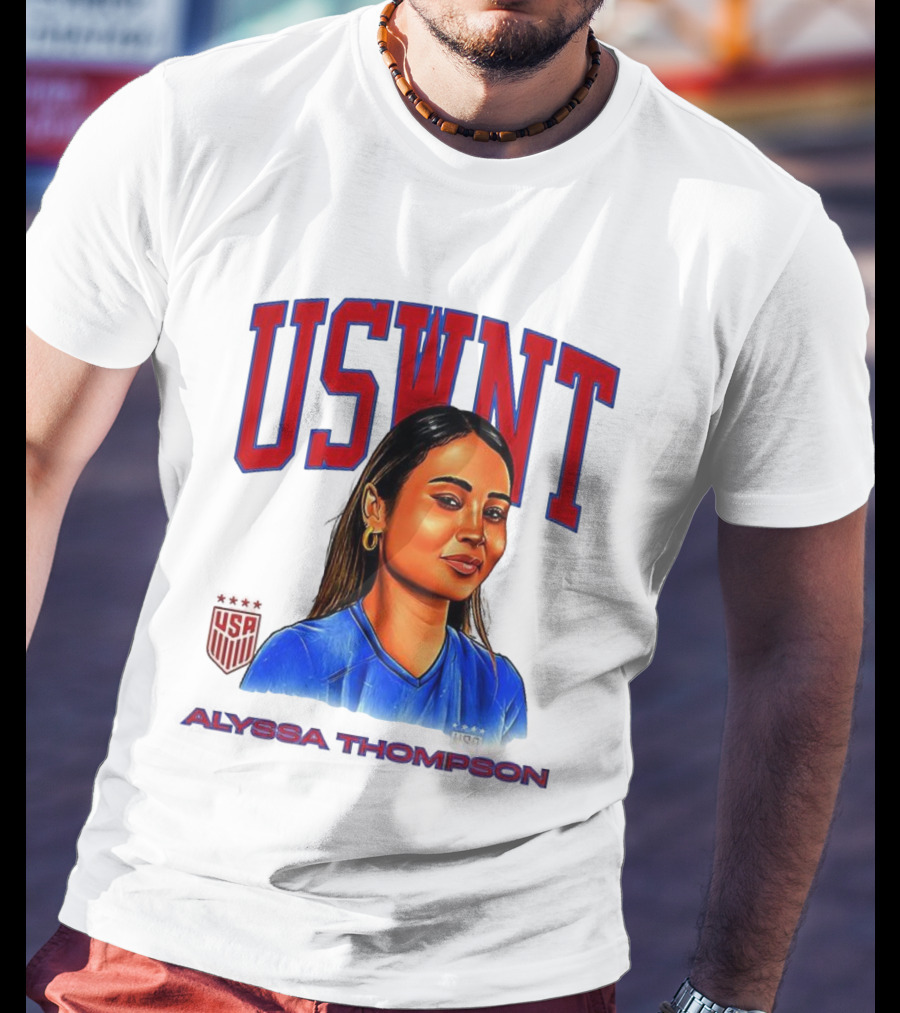 USWNT Alyssa Thompson United States Soccer Team T-Shirt