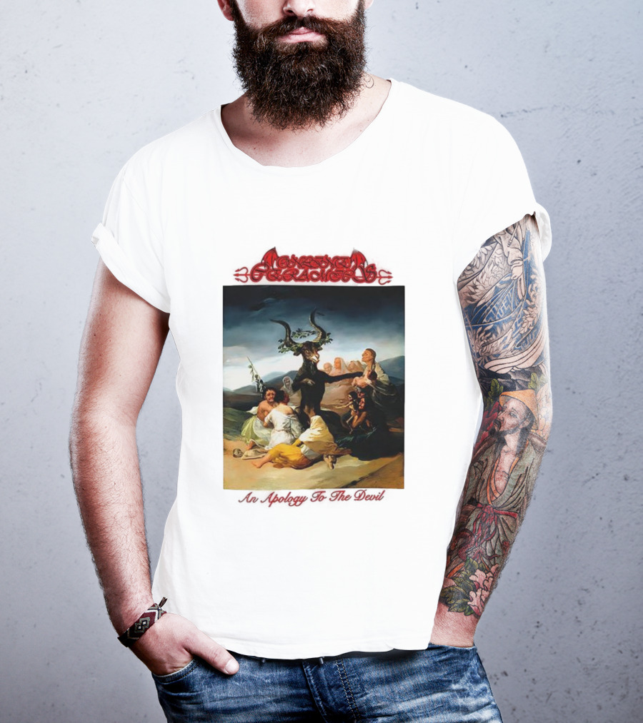 Apology To The Devil Witches’ Sabbath Halloween T-Shirt
