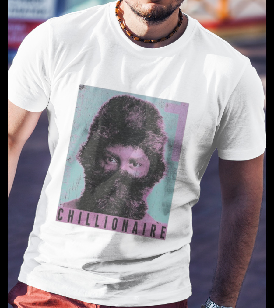 Benny Chill Chillionaire Furry Winter Hat Retro Style T-Shirt
