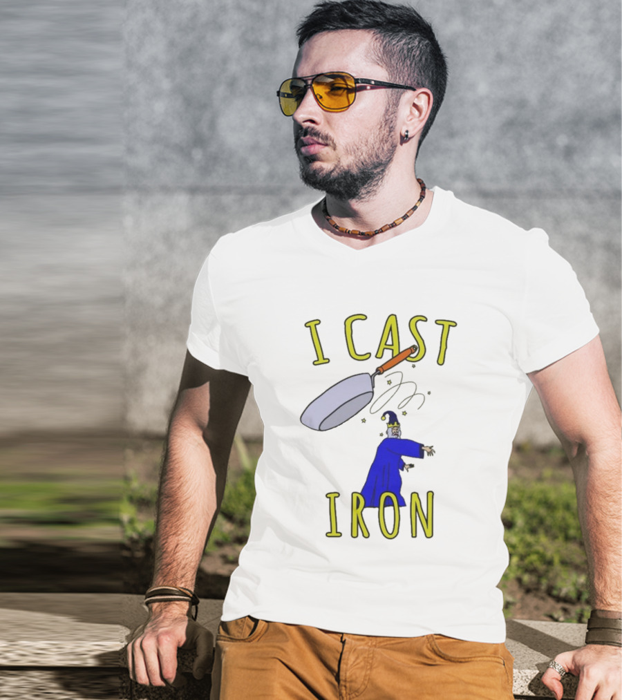 I Cast Iron Wizard With Magic Pan T-Shirt