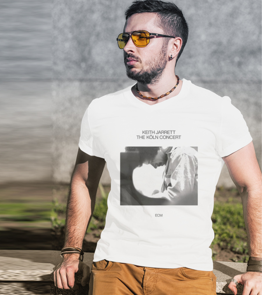Keith Jarrett The Köln Concert 50th Anniversary Pianist Tribute 1975 Iconic Jazz Performance T-Shirt