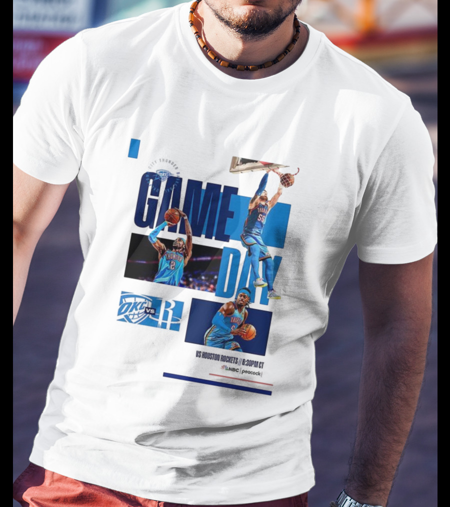 Oklahoma City Thunder Game Day NBA 2025 T-Shirt