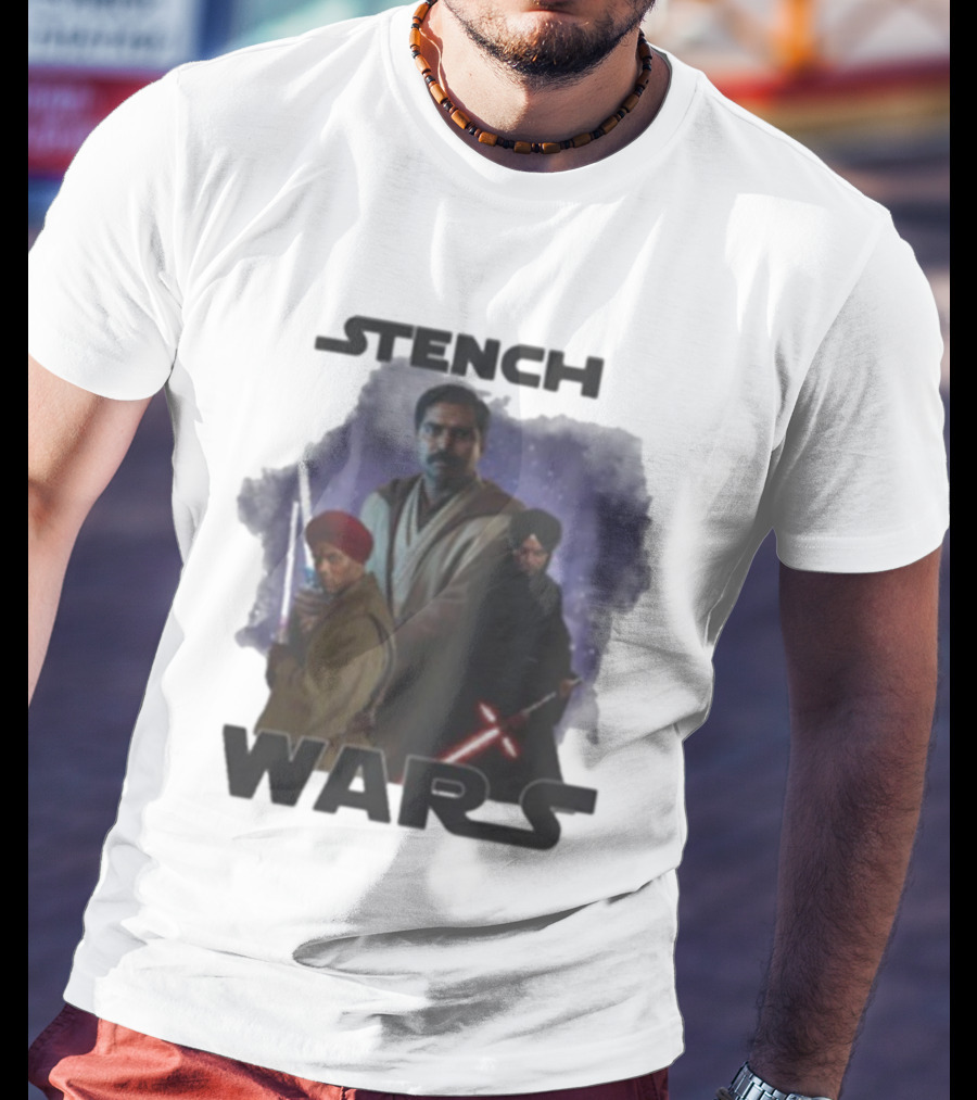 Stench Wars Star Wars Jedi And Sith Lightsaber Battle T-Shirt