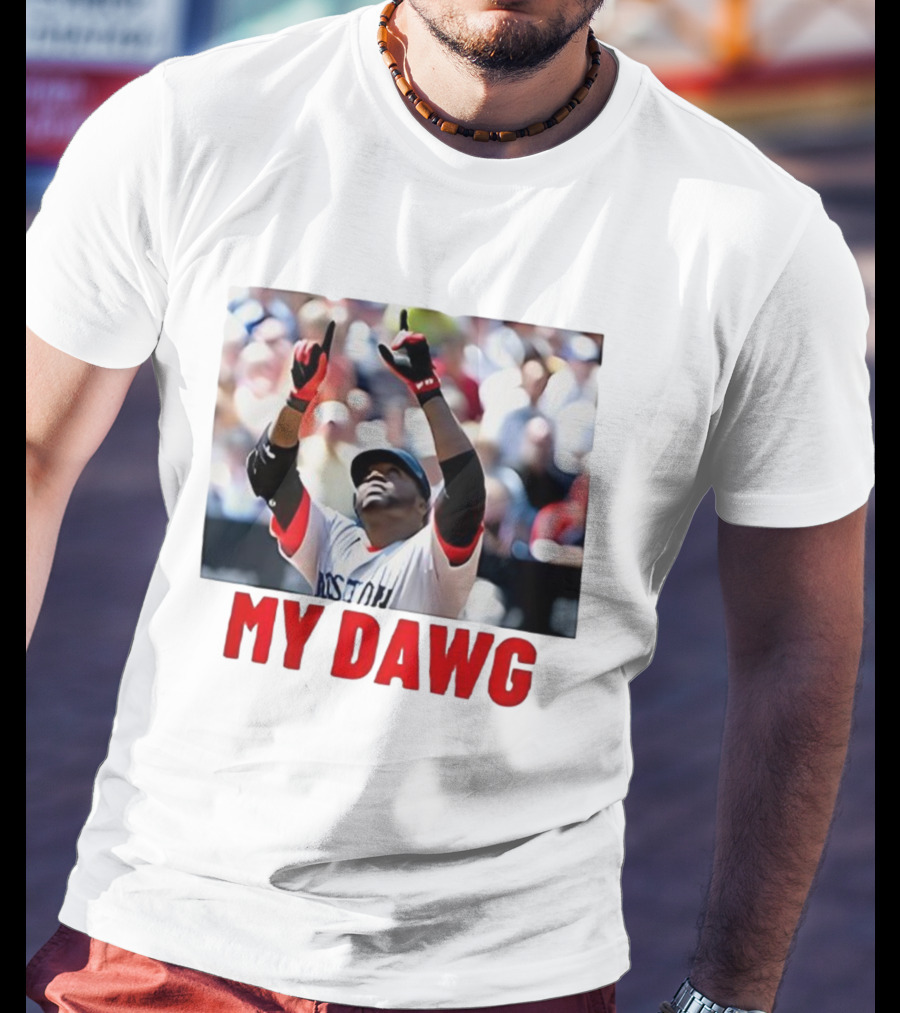 Vladimir Guerrero Jr. David Ortiz My Dawg Toronto Blue Jays Boston Red Sox 2025 T-Shirt