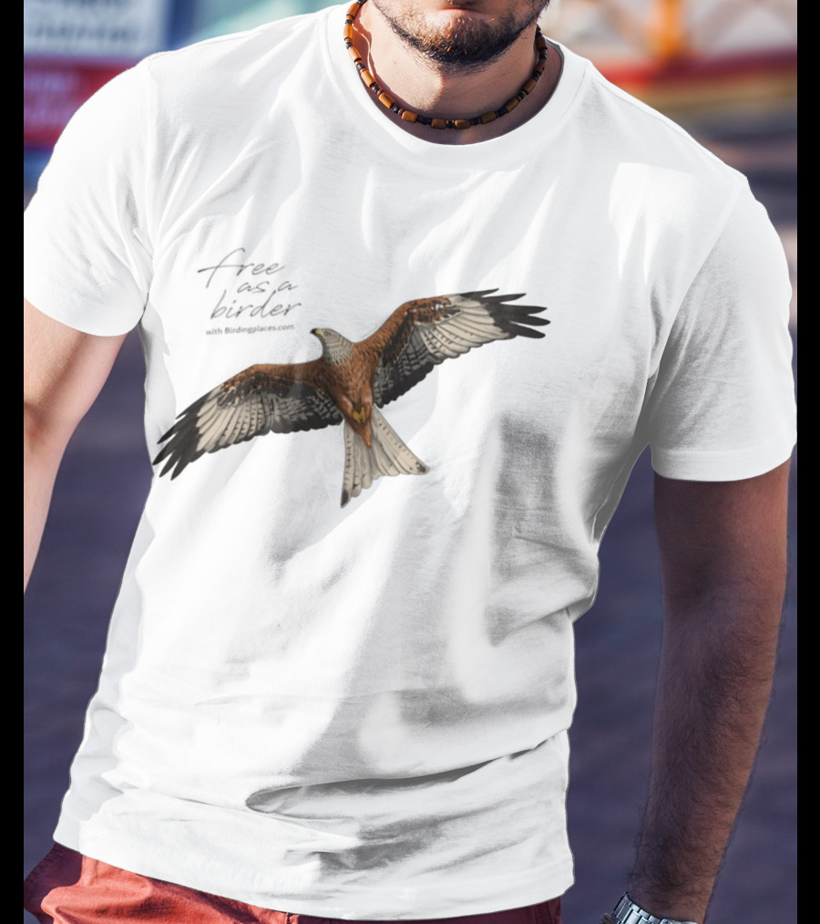 Eagle Free As A Birder Majestic Flight T-Shirt